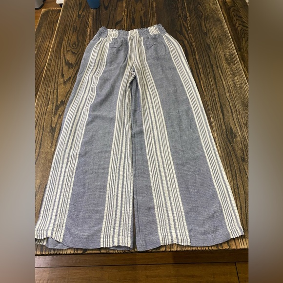 Elan Striped High Waisted Wide Leg Pants - Picture 6 of 16